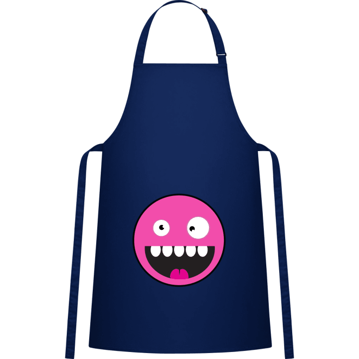Cute Monster Smiley Face Kitchen Apron 0 image