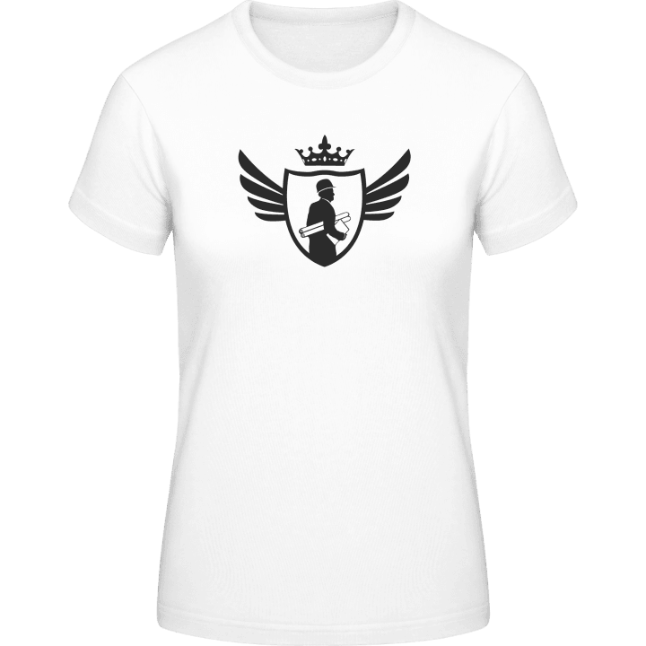 Engineer Coat Of Arms Design Frauen T-Shirt contain pic