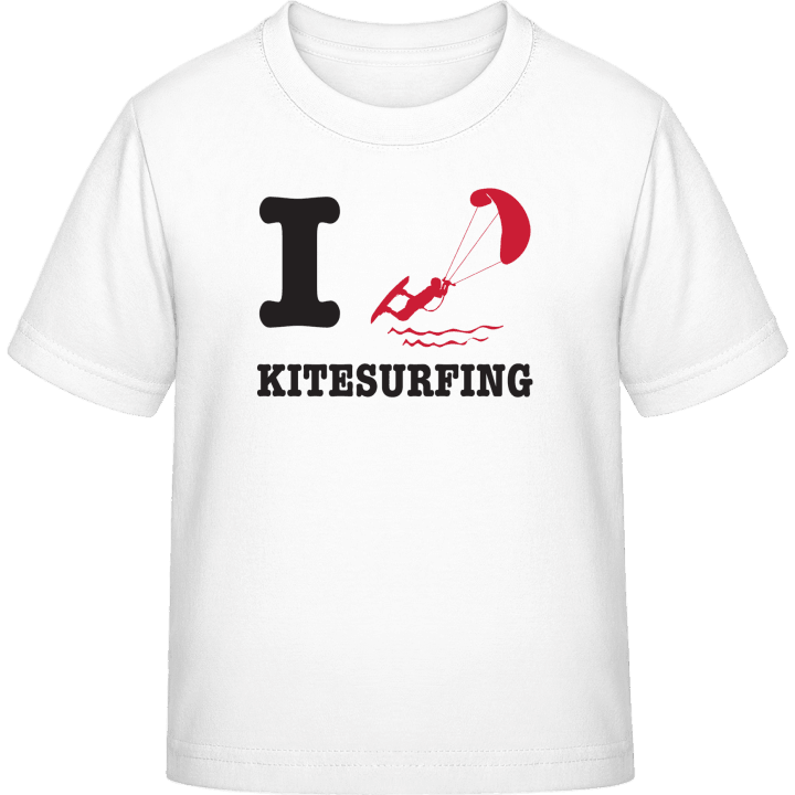 I Love Kitesurfing Kinder T-Shirt contain pic