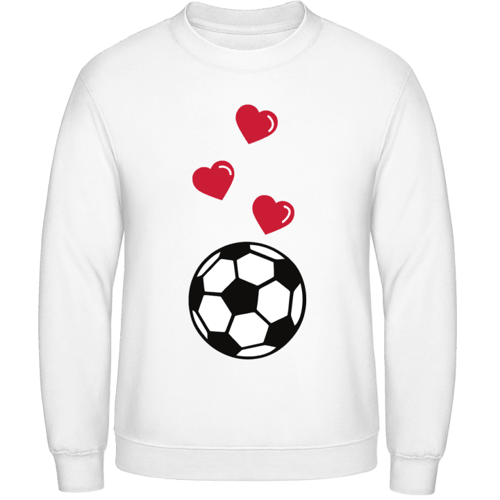Love Football Sweatshirt contain pic
