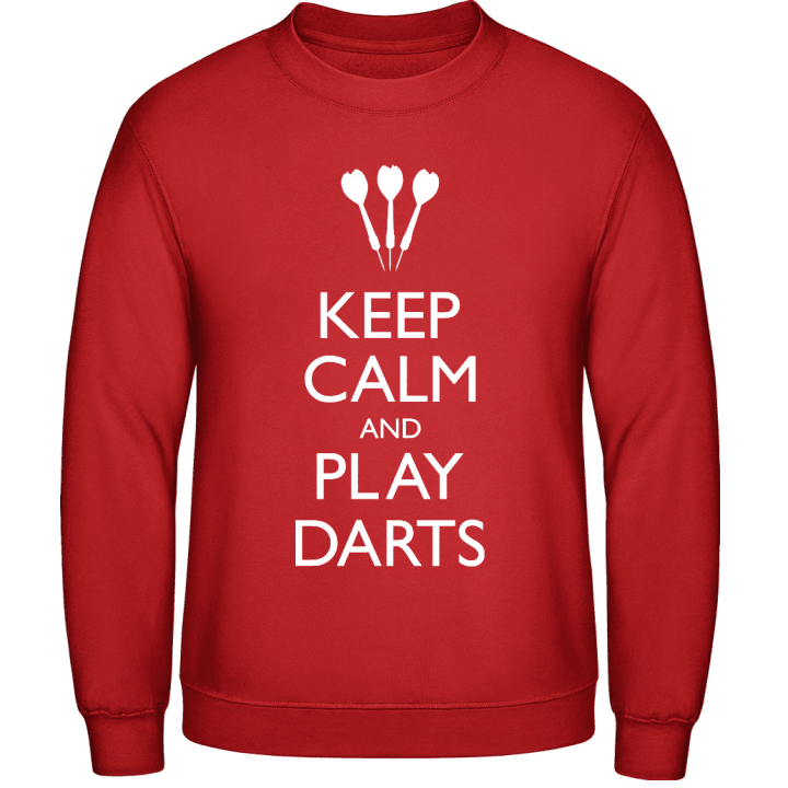 Keep Calm and Play Darts Tröja contain pic