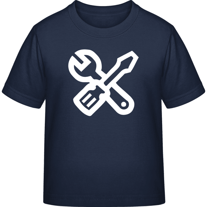 Monkey Wrench and Screwdriver T-shirt til børn 0 image