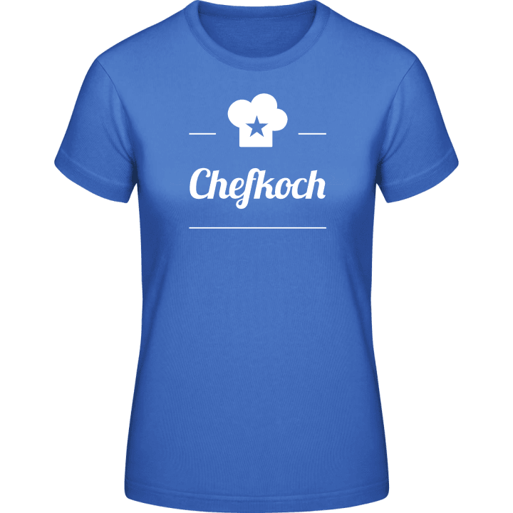 Chefkoch Stern Vrouwen T-shirt contain pic