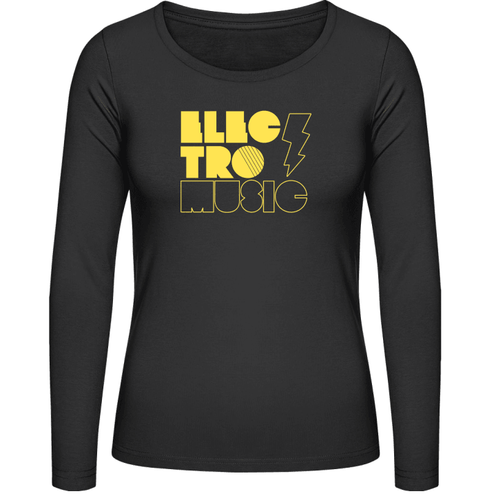 Electro Music T-shirt à manches longues pour femmes contain pic