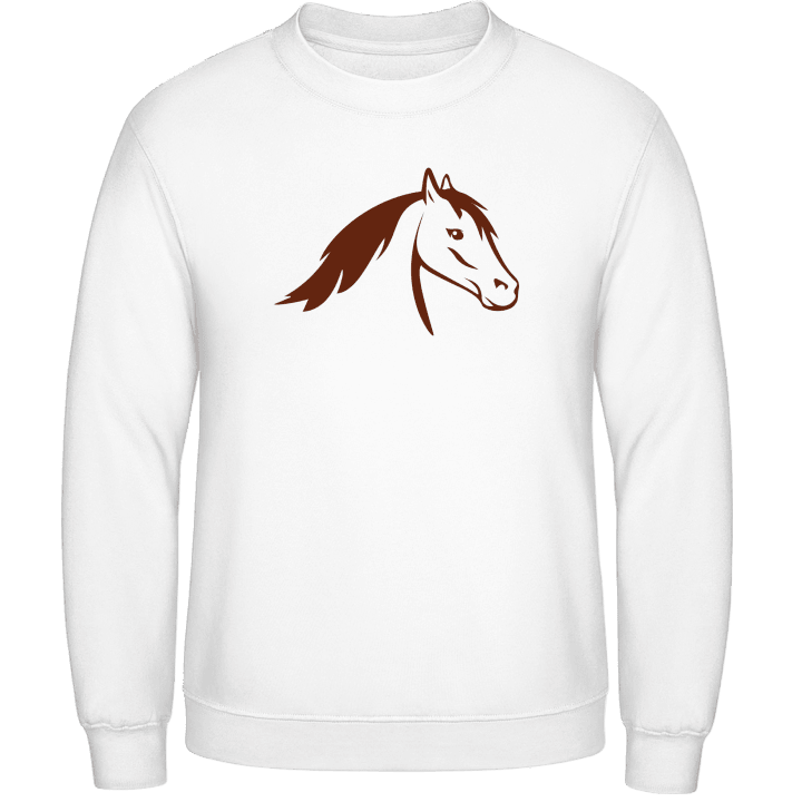 Horse Head Illustration Sweatshirt 0 image