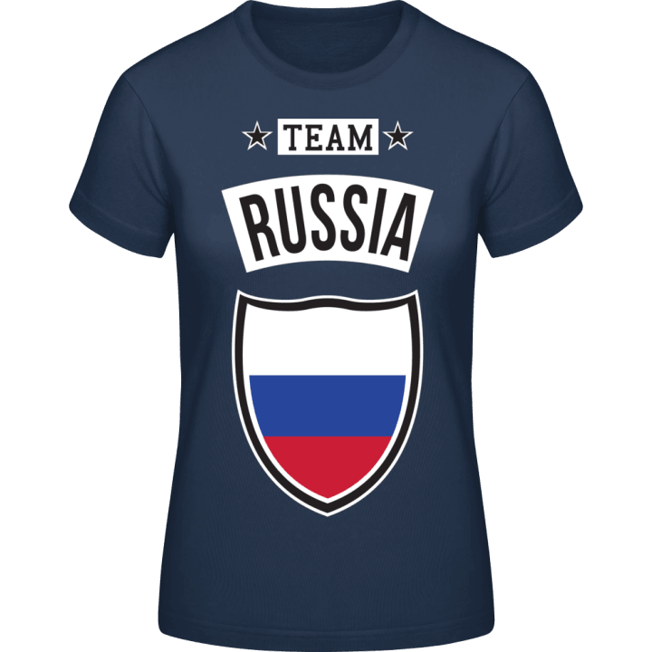 Team Russia T-skjorte for kvinner contain pic
