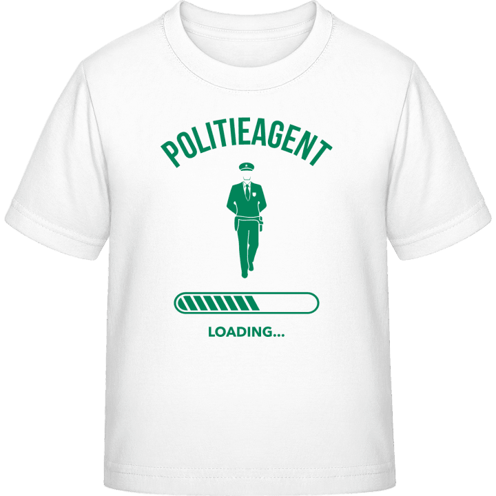 Politieagent Loading Kids T-shirt contain pic