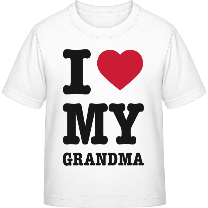 I Love My Grandma T-shirt för barn 0 image