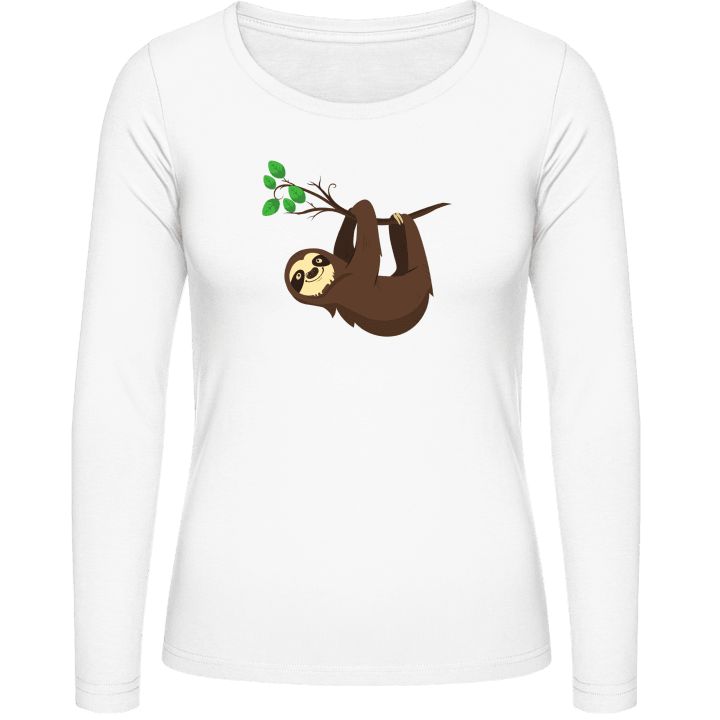 Happy Sloth  T-shirt à manches longues pour femmes 0 image