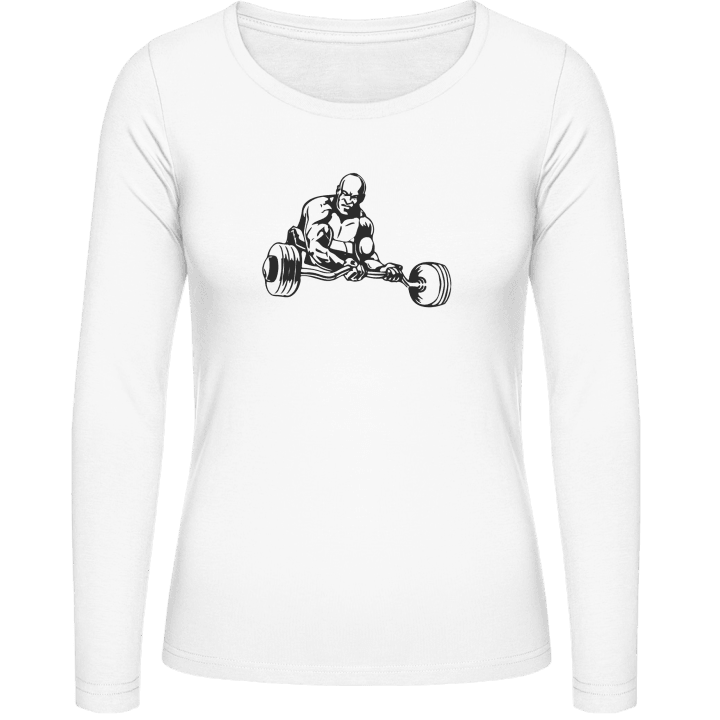 Bodybuilder Training Frauen Langarmshirt contain pic
