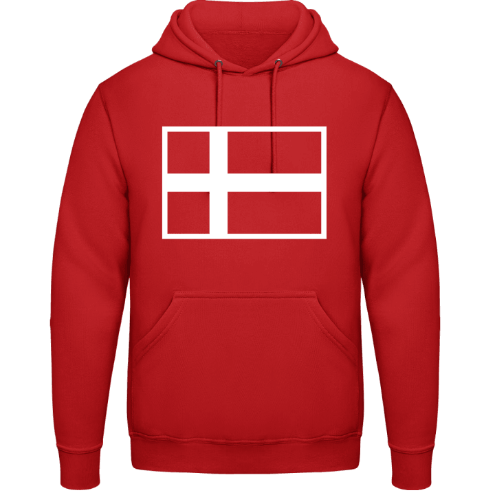 Danish Flag Hoodie contain pic
