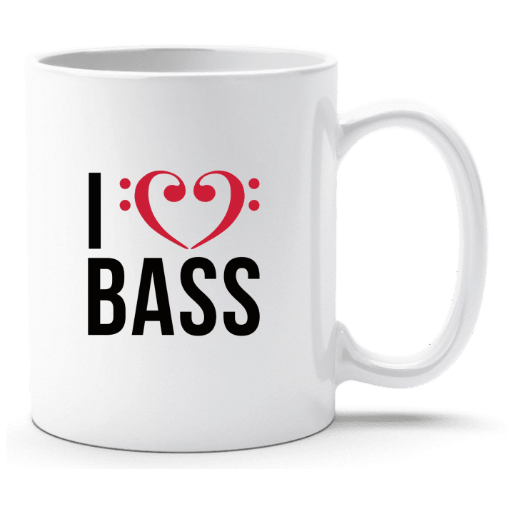 I Love Bass Tasse contain pic