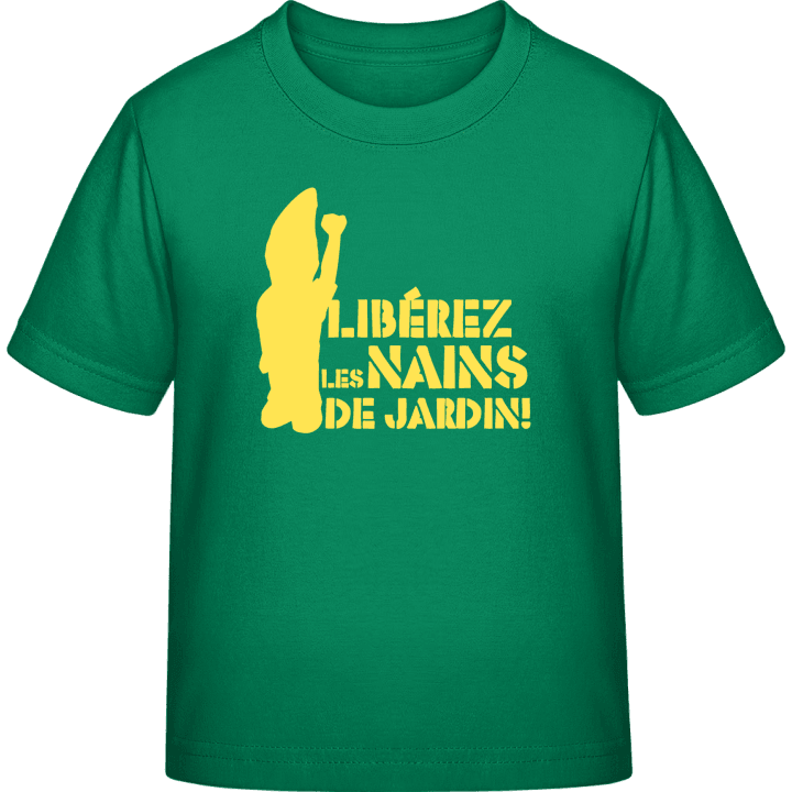 Liberez Les Nains De Jardin Kinder T-Shirt contain pic