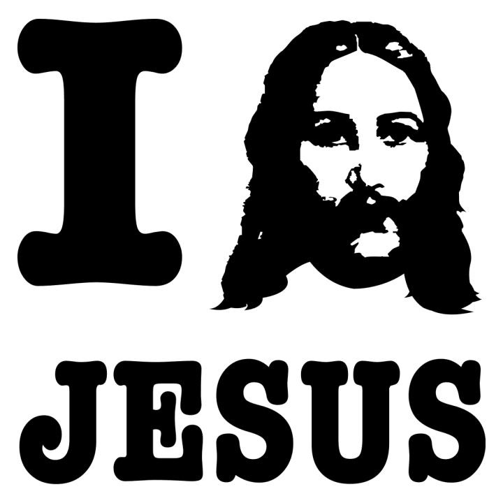 I Love Jesus Vauvan t-paita 0 image