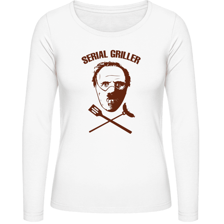 Serial Griller Vrouwen Lange Mouw Shirt contain pic