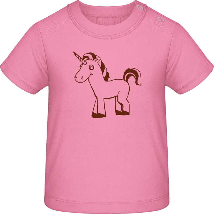 Unicorn Illustration Baby T-skjorte 0 image