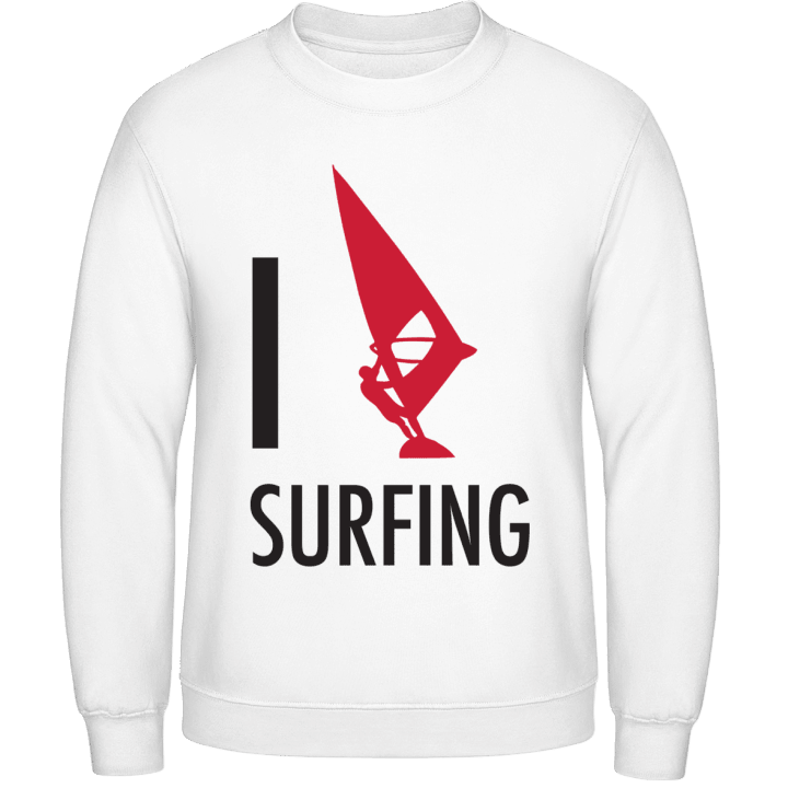 I Love Windsurfing Sweatshirt contain pic