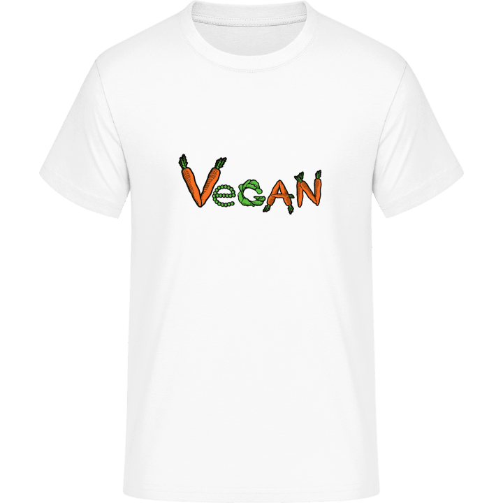 Vegan Typo T-skjorte contain pic