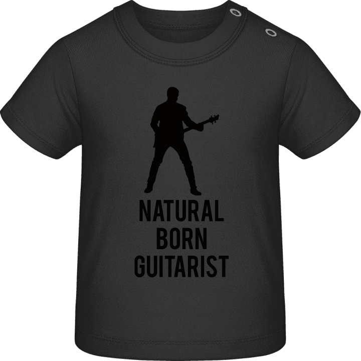 Natural Born Guitar Player T-shirt för bebisar contain pic
