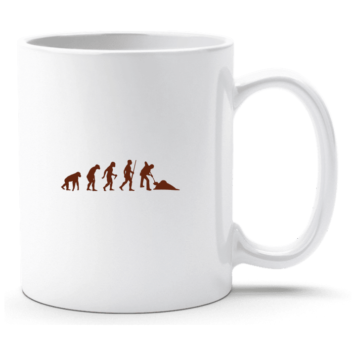 Construction Worker Evolution Tasse contain pic