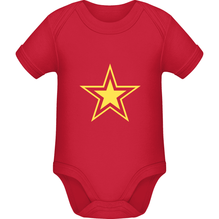 Stjärna Baby romper kostym contain pic