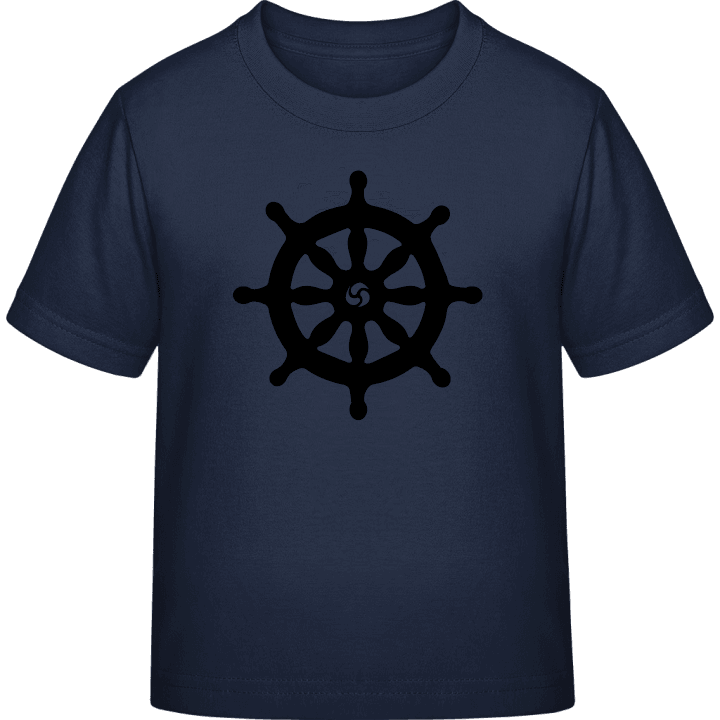 Dharmachakra Buddhismus Symbol Kinder T-Shirt contain pic