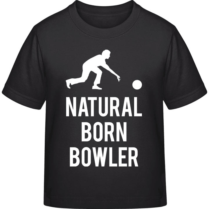Natural Born Bowler Kinderen T-shirt contain pic