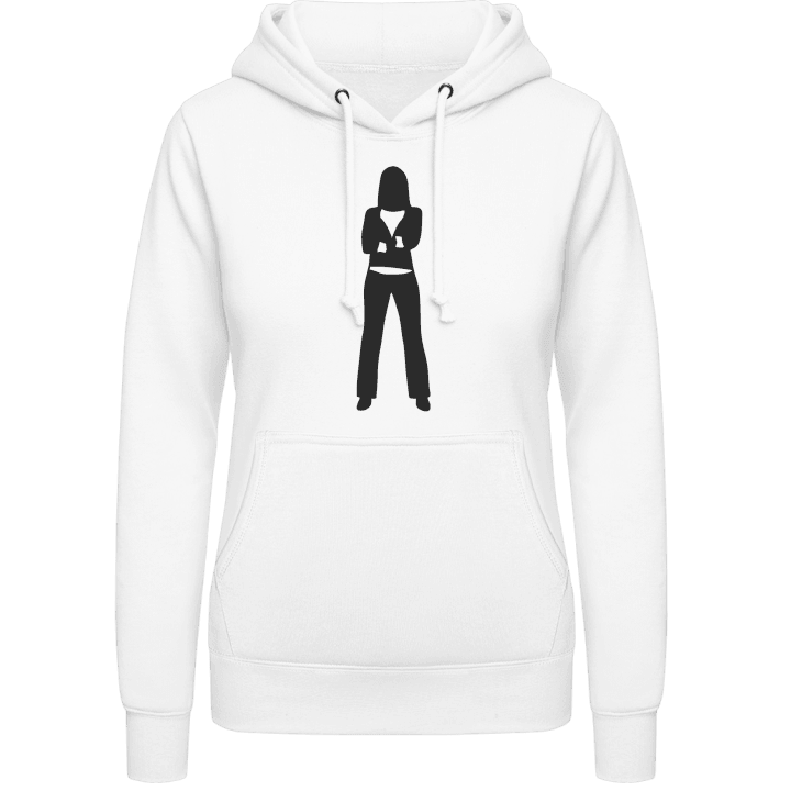 Civil Servant Woman Icon Vrouwen Hoodie contain pic