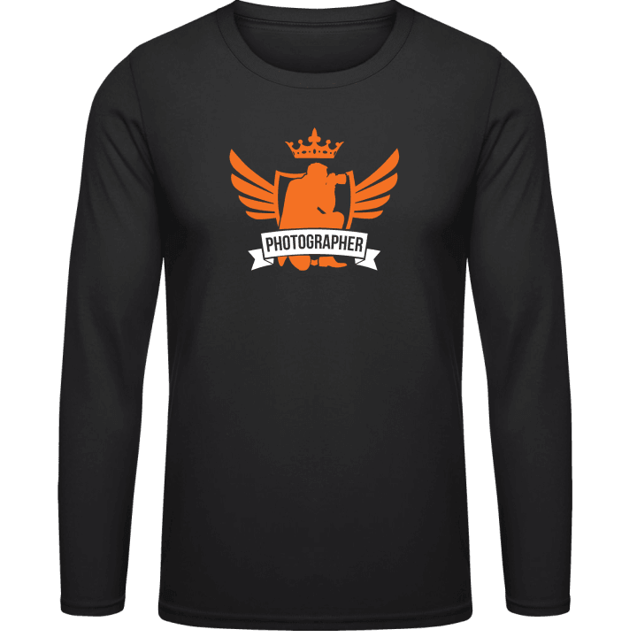 Photographer Crown Long Sleeve Shirt contain pic