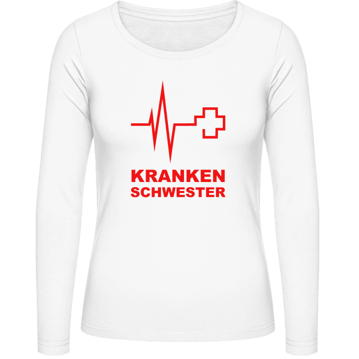 Krankenschwester T-shirt à manches longues pour femmes contain pic