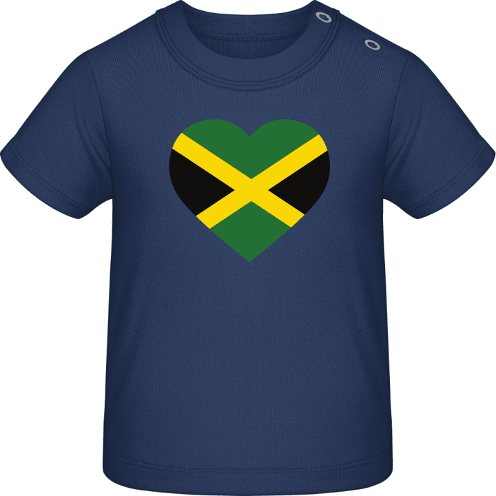Jamaica Heart Flag Vauvan t-paita 0 image