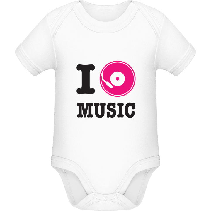I Love Music Baby Strampler contain pic