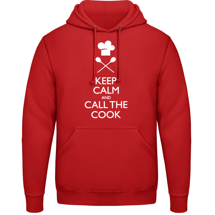 Keep Calm And Call The Cook Sudadera con capucha contain pic