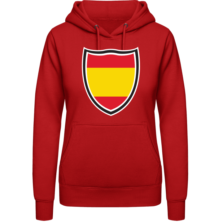 Spain Shield Flag Vrouwen Hoodie contain pic