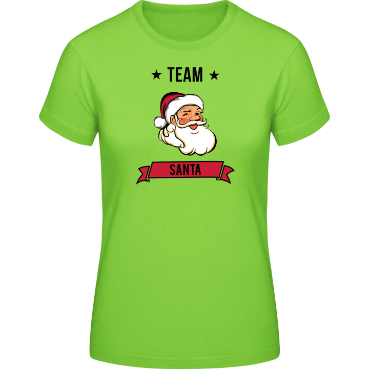 Team Santa Claus T-skjorte for kvinner 0 image