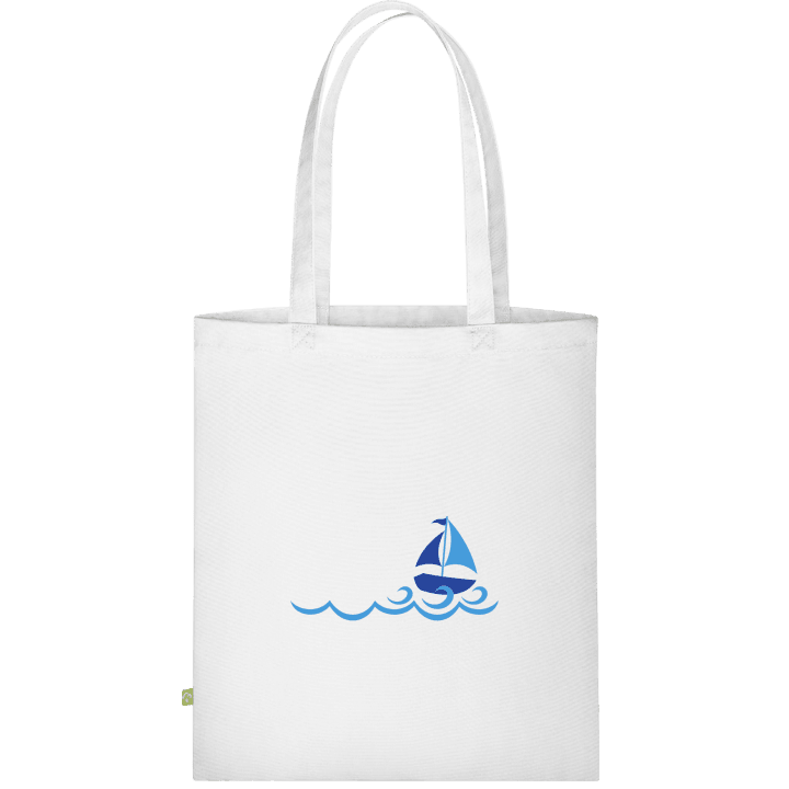 Sailboat On Waves Cloth Bag 0 image