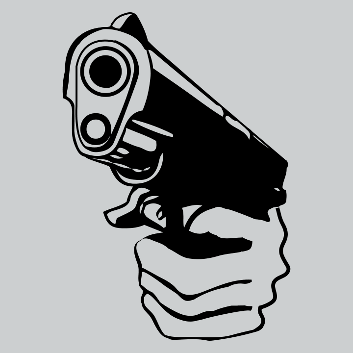Pistol Illustration Felpa con cappuccio 0 image