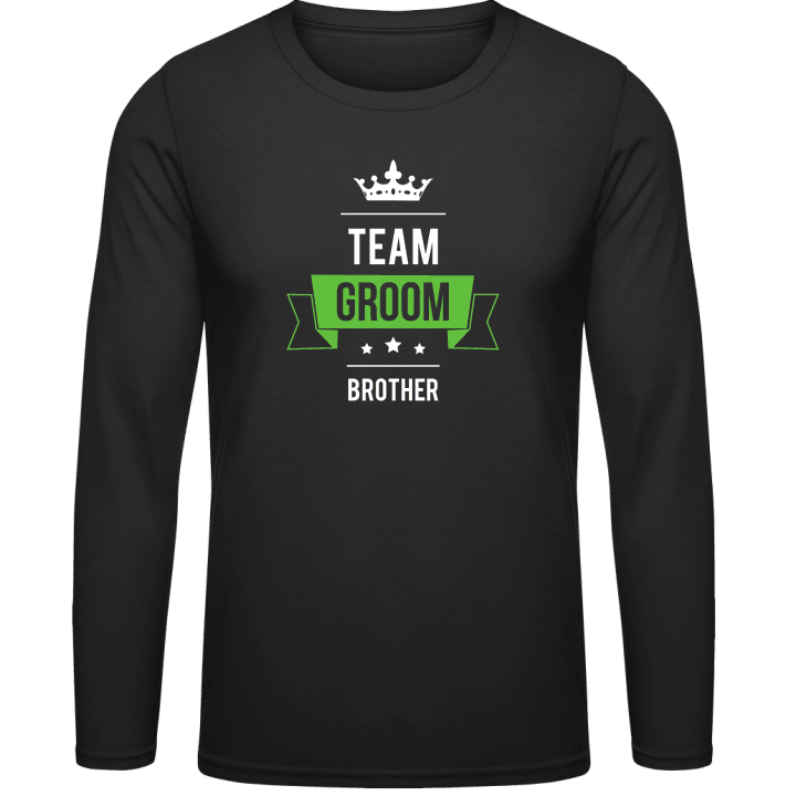 Team Brother of the Groom T-shirt à manches longues contain pic