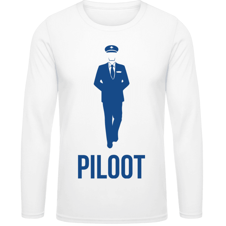 Piloot T-shirt à manches longues contain pic