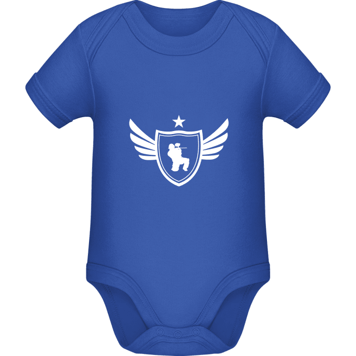 Paintball Star Baby Romper contain pic