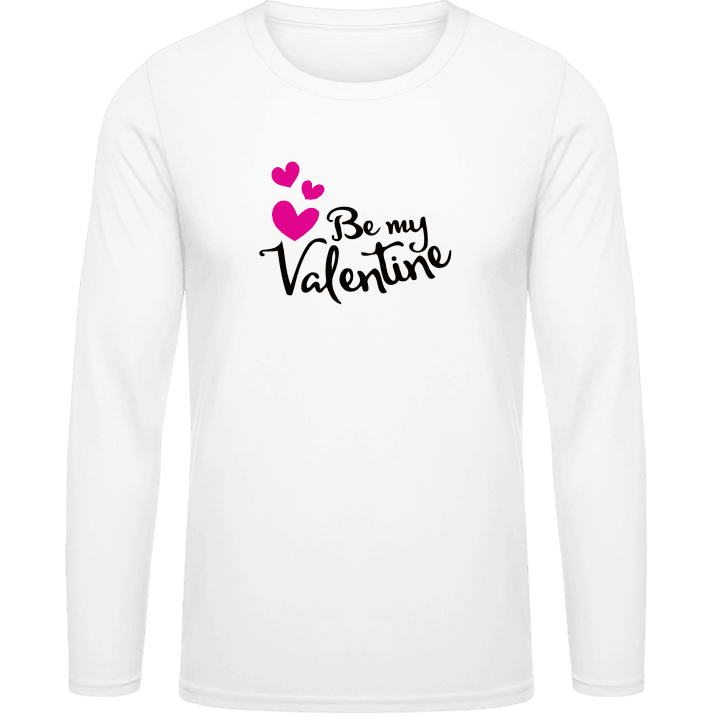 Be My Valentine Slogan Camicia a maniche lunghe 0 image
