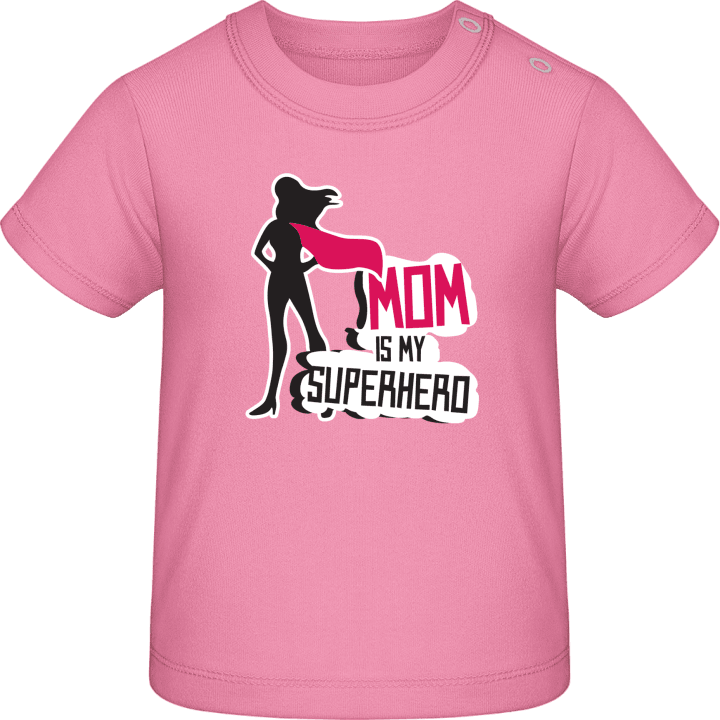 Mom Is My Superhero T-shirt för bebisar 0 image