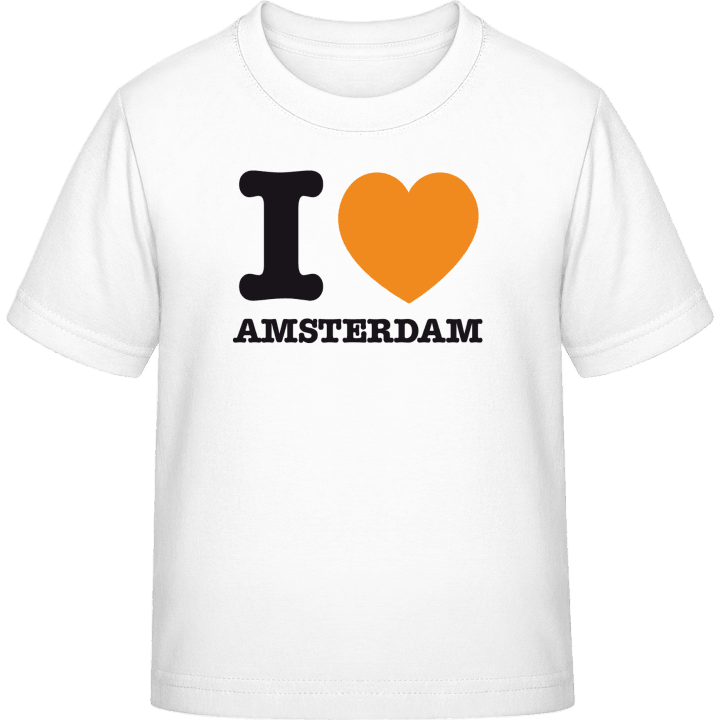 I Love Amsterdam T-skjorte for barn contain pic