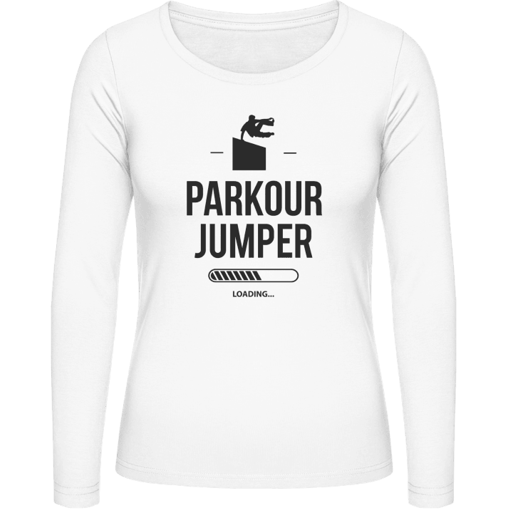 Parkur Jumper Loading Camisa de manga larga para mujer contain pic