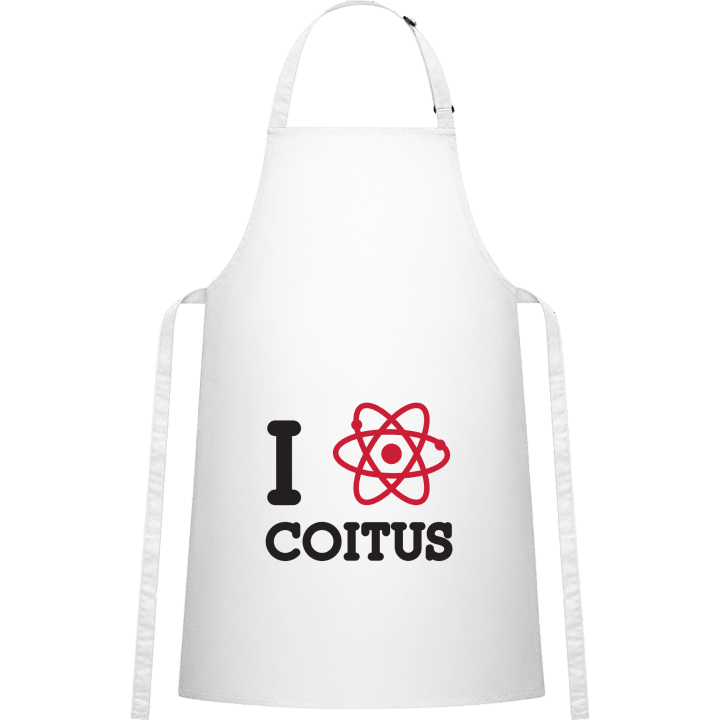 I Love Coitus Kitchen Apron 0 image