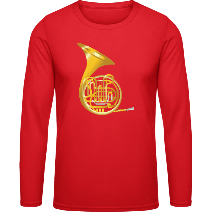 French Horn T-shirt à manches longues contain pic