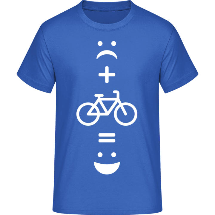 Cycling = Happiness T-Shirt contain pic