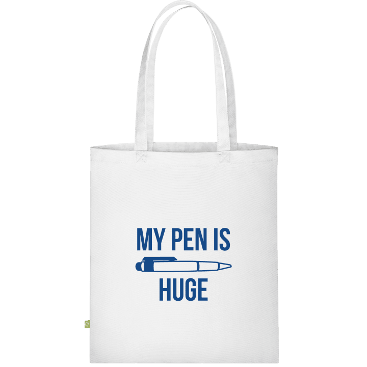 My pen is huge fun Bolsa de tela 0 image