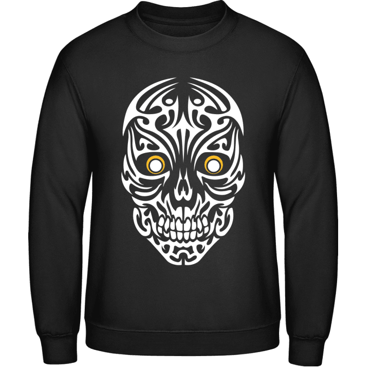 Tribal Skull Sweatshirt 0 image