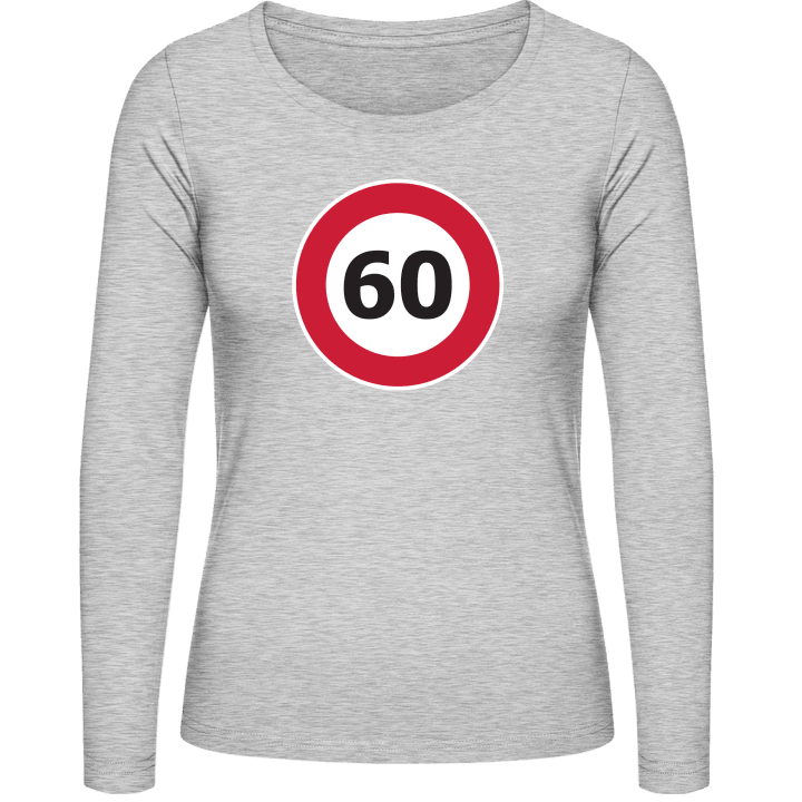 60 Speed Limit Langermet skjorte for kvinner 0 image